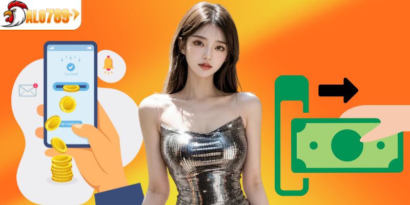Lợi ích hấp dẫn khi thao tác rút tiền ALO789