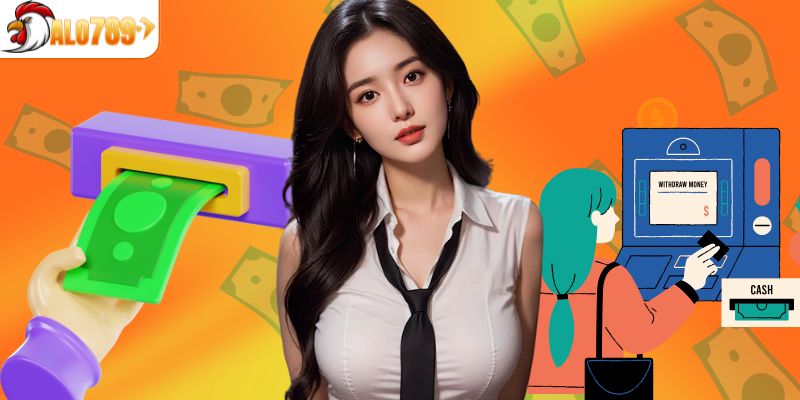 Xác nhận hoàn tất giao dịch rút tiền tại ALO789